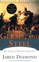 Book cover for 'Guns, Germs, and Steel'