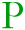 P