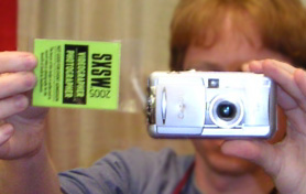 A picture of the press-tagged camera.