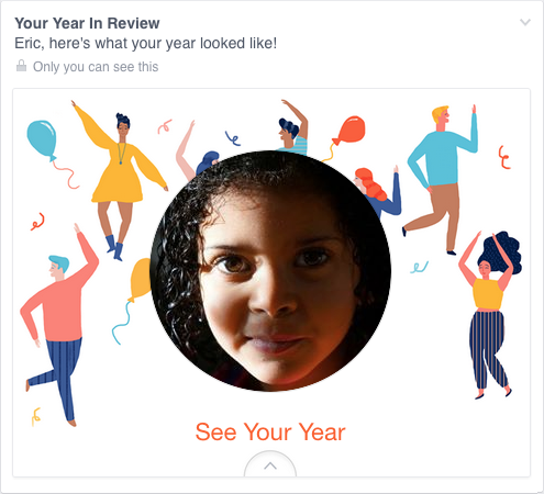Facebook apologizes for its, "year in review" app which comes out as a 'algorithmic cruelty' for many users